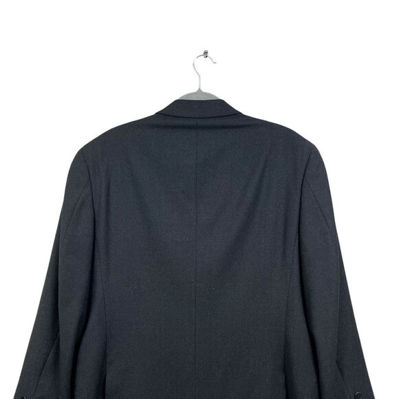 Joseph Abboud Mens Wool Blazer Suit American Soft Notch  Double Vent Gray Sz 42S - Picture 7 of 7